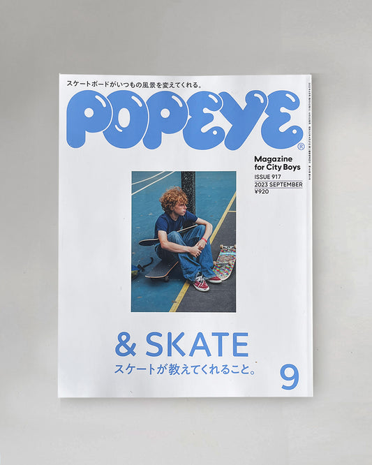 Popeye Issue 917 & Skate Inside