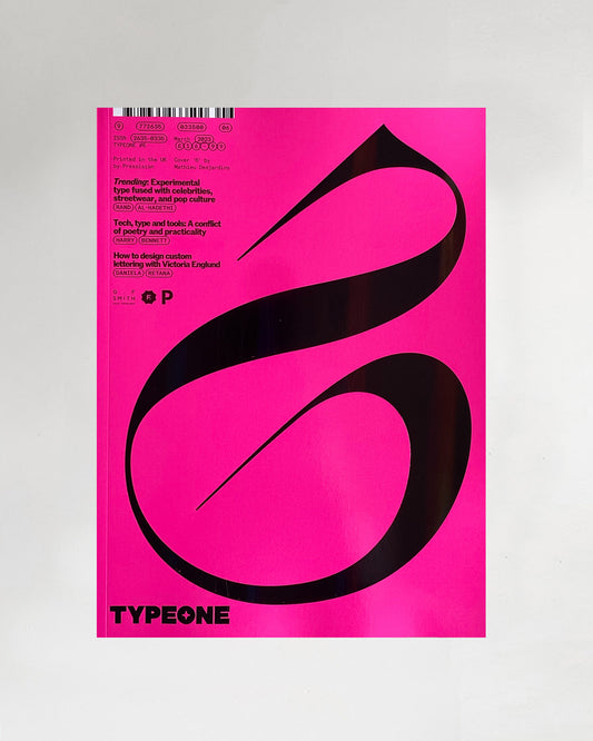 TYPEONE Issue 6 Front Cover