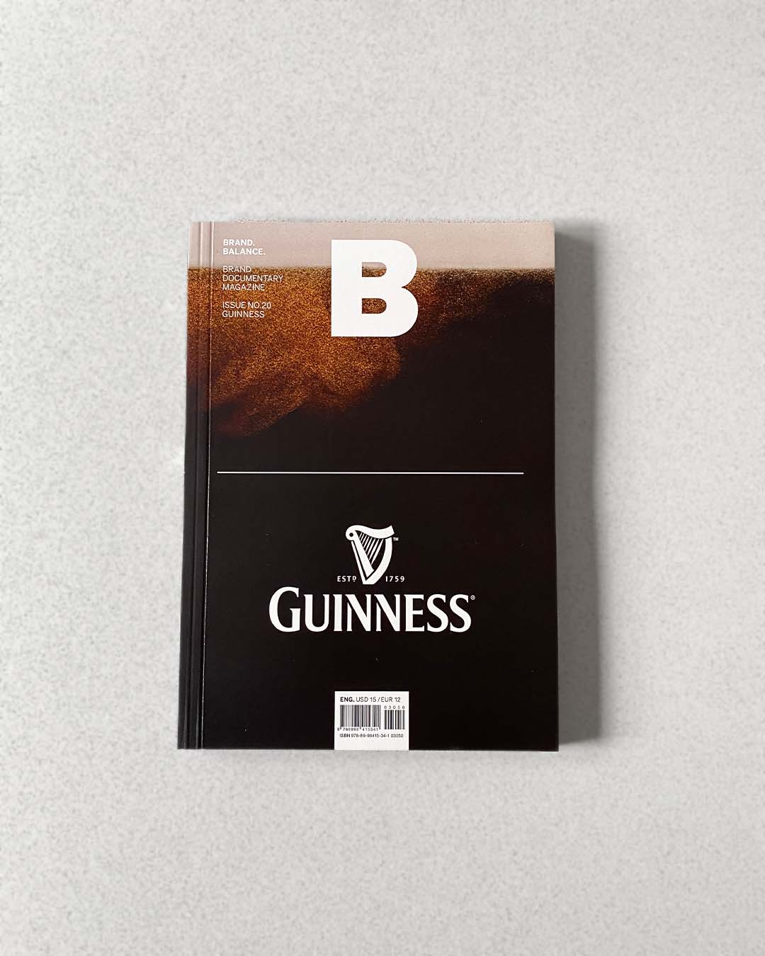 Front Cover of Magazine B - Issue No.20: Guinness