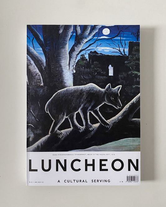 Luncheon Issue 12 Bear In Moonlight Front Cover