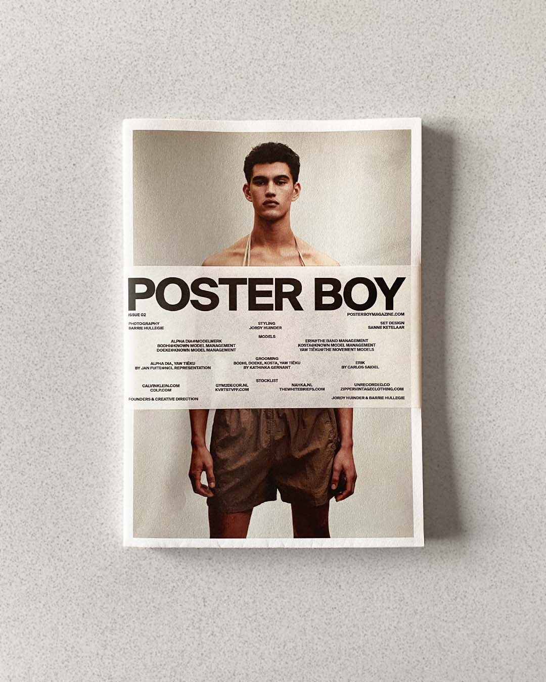 Front Cover of Poster Boy Issue 2