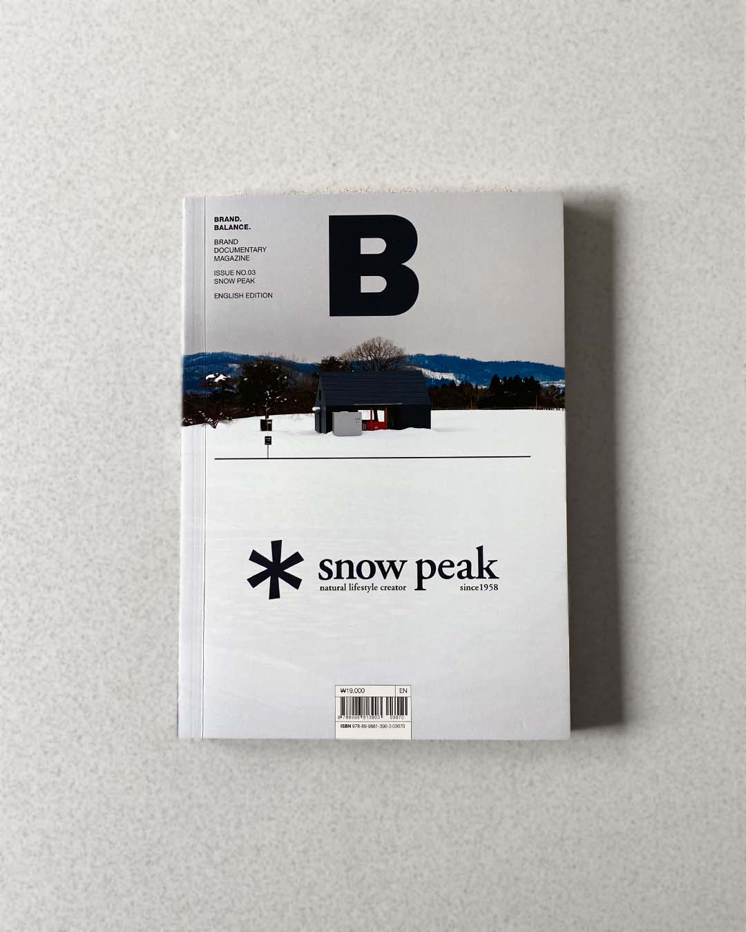 Front Cover of Magazine B - Issue No.3: Snow Peak
