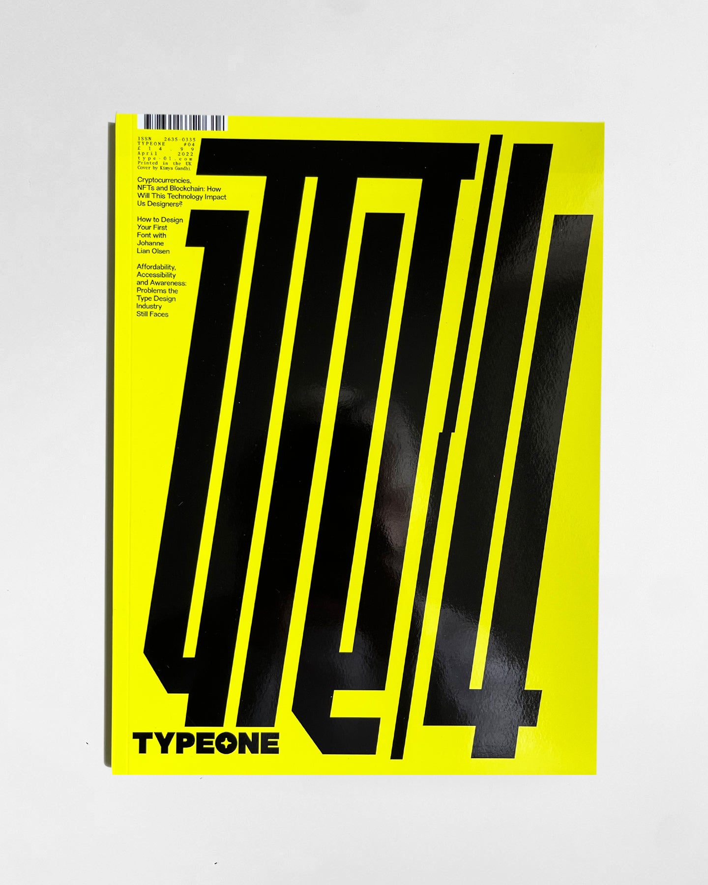 Typeone Issue 4 Front Cover